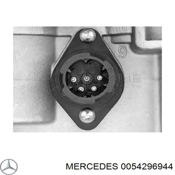 Кран тормозной, подпедальный (TRUCK) 0054296944 Mercedes