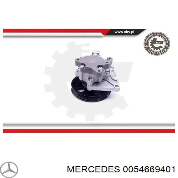 Насос гидравлики Mercedes 0054669401 цена, от 140.34 USD