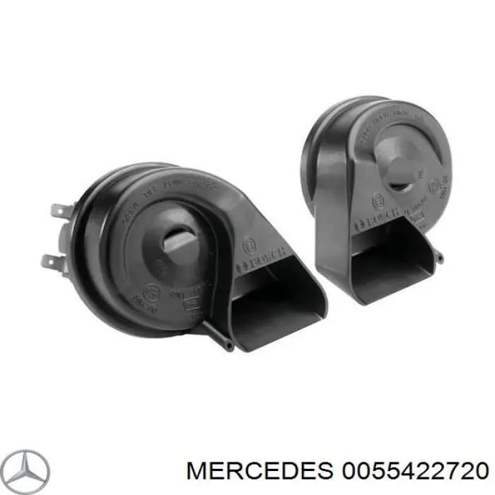 0055422720 Mercedes Клаксон