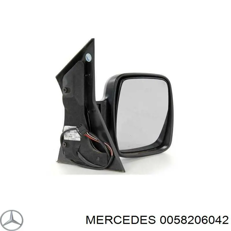 Мотор привода стекла зеркала заднего вида на Mercedes V (638)