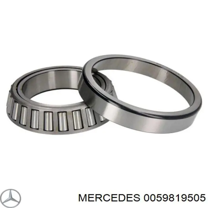 Подшипник задней ступицы 0059819505 Mercedes