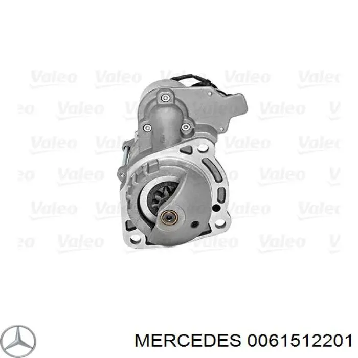 Купить 0061512201 Mercedes Стартер