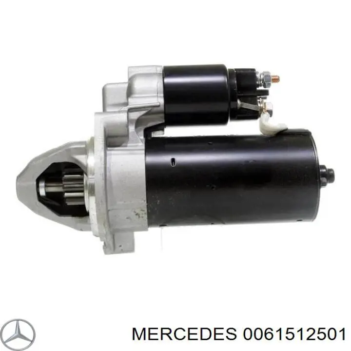 0061512501 Mercedes motor de arranco