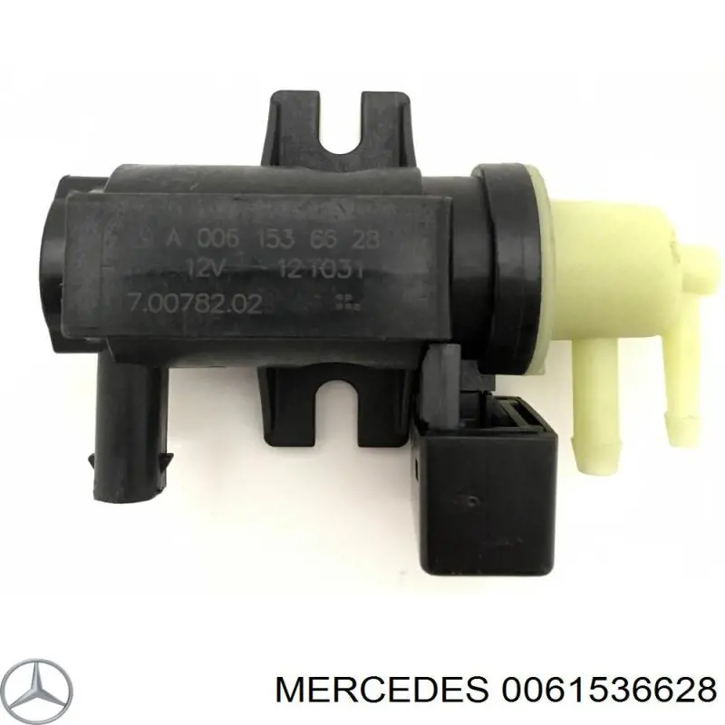 0061536628 Mercedes convertidor de pressão (solenoide de supercompressão)
