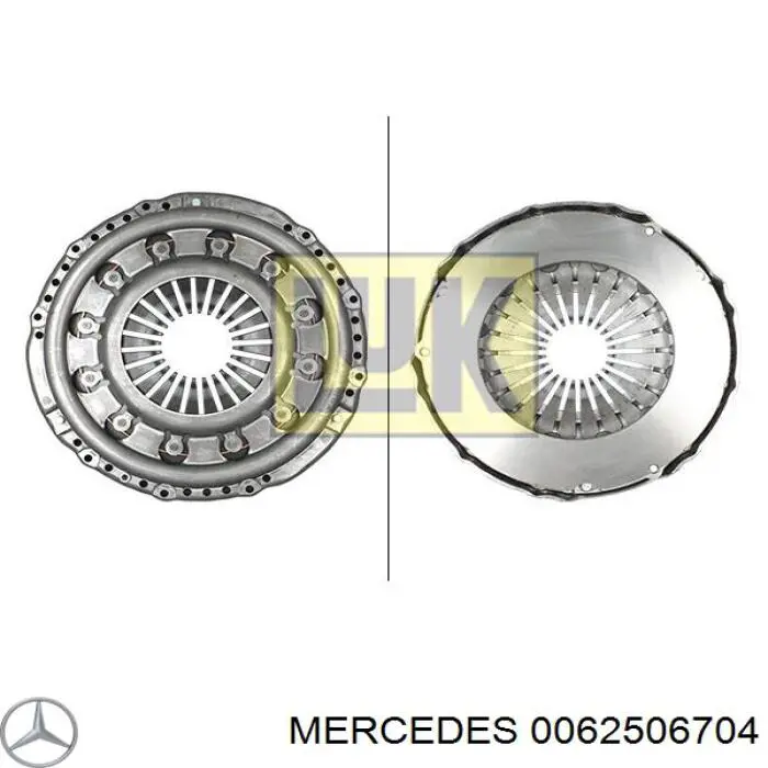 Корзина сцепления 0062506704 Mercedes