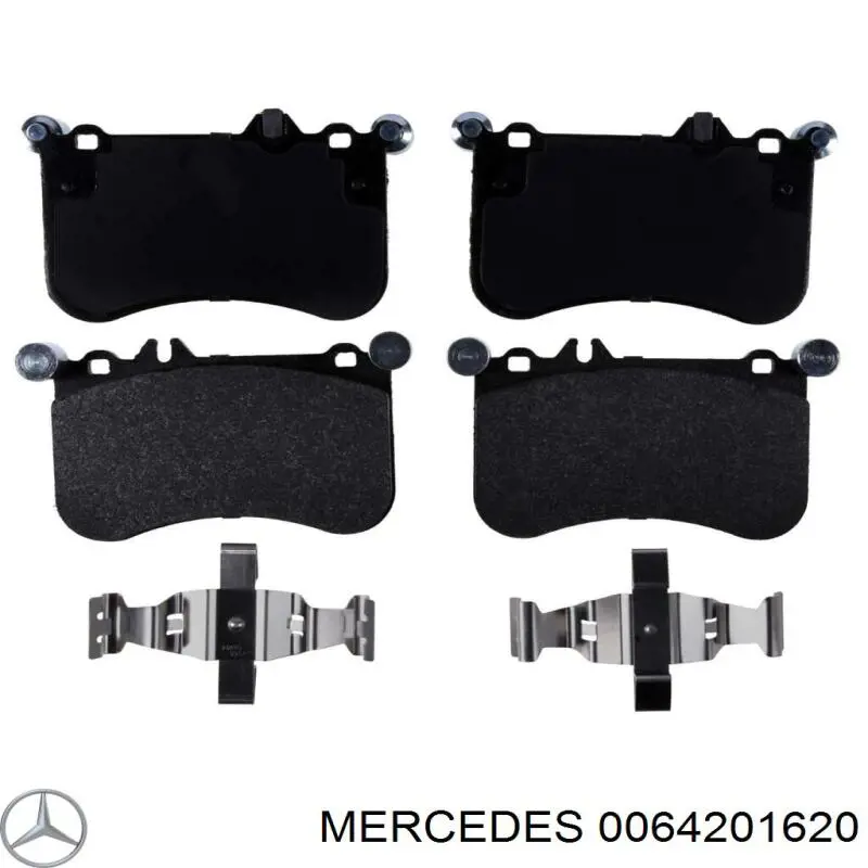 Передние тормозные колодки 0064201620 Mercedes