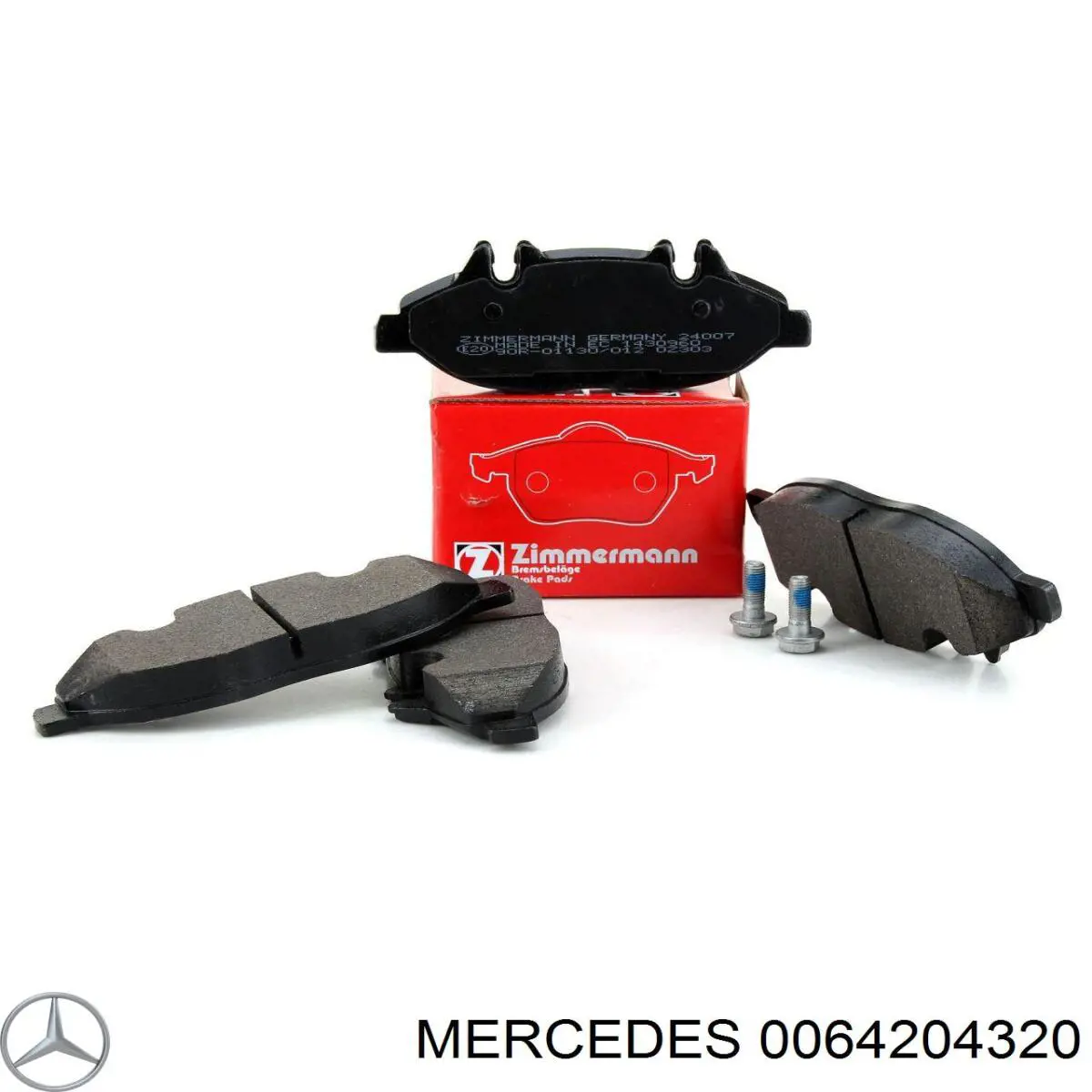 Тормозные колодки Mercedes 0064204320