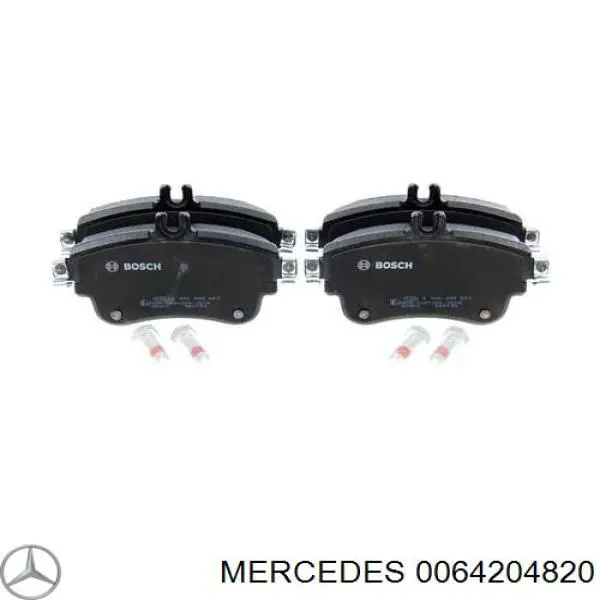 Передние тормозные колодки 0064204820 Mercedes