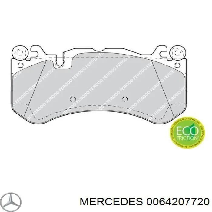 Колодки Mercedes 0084204120 цена, от 151.77 USD