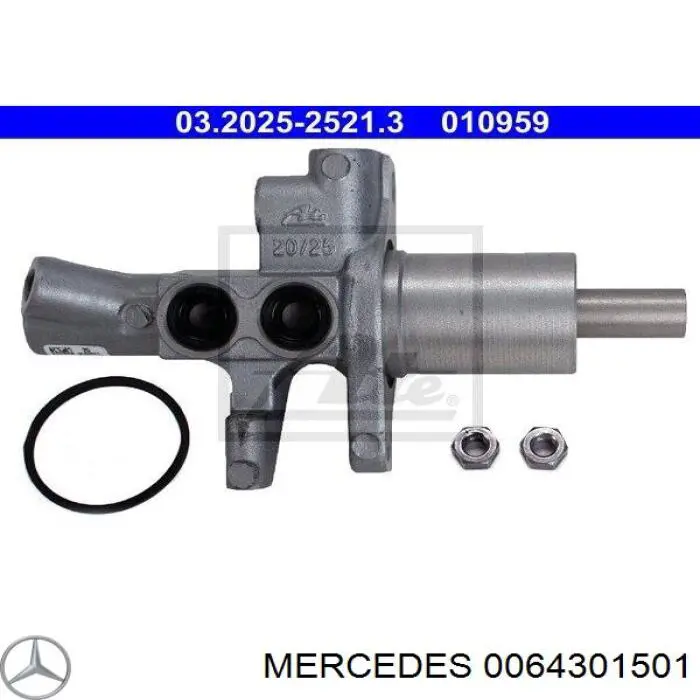 Cilindro mestre do freio para Mercedes GLK (X204)