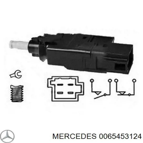 Датчик температуры радиатора Mercedes A0065453124 цена, от 9.36 USD