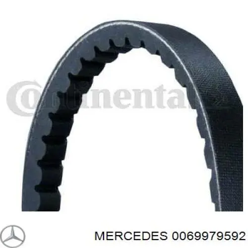 Ремень генератора 0069979592 Mercedes