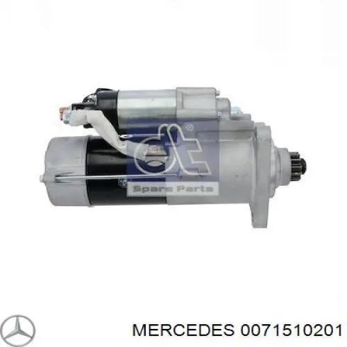0071510201 Mercedes motor de arranco