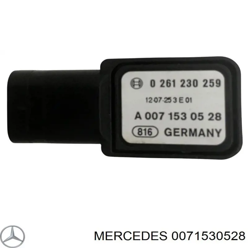 Купить A0071530528 Nissan/Infiniti Датчик нагнетания воздуха в турбину