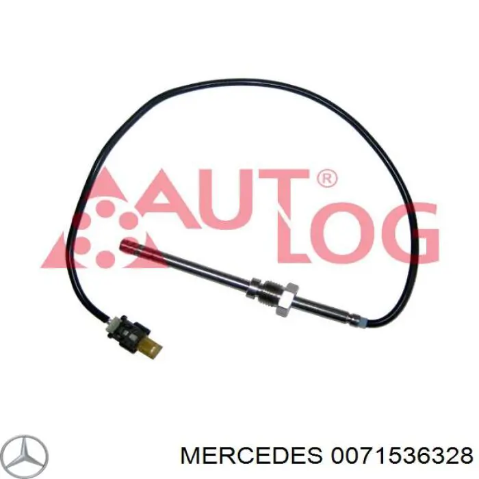 0071536328 Mercedes датчик температуры отработавших газов (ог, сажевого фильтра)