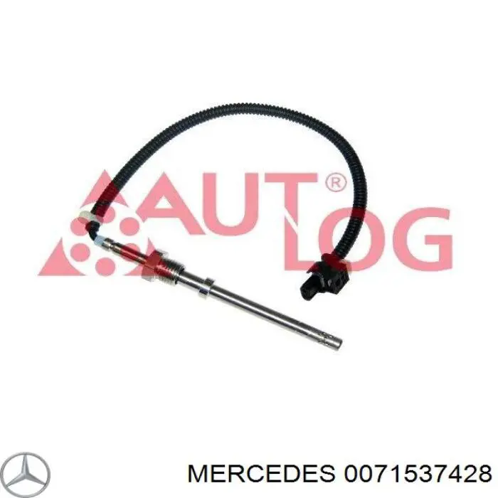 Купить 0071537428 Mercedes Датчик температуры выхлопных газов