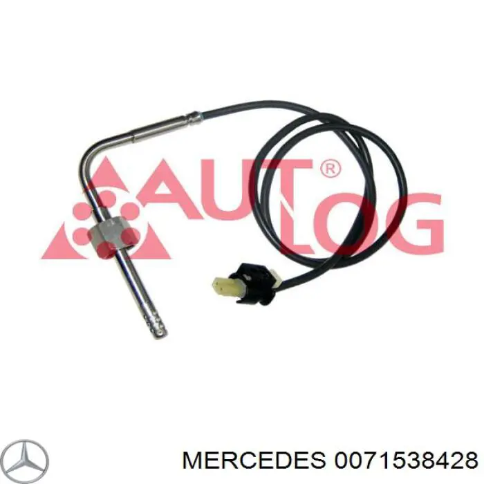 0071538428 Mercedes датчик температуры отработавших газов (ог, перед сажевым фильтром)