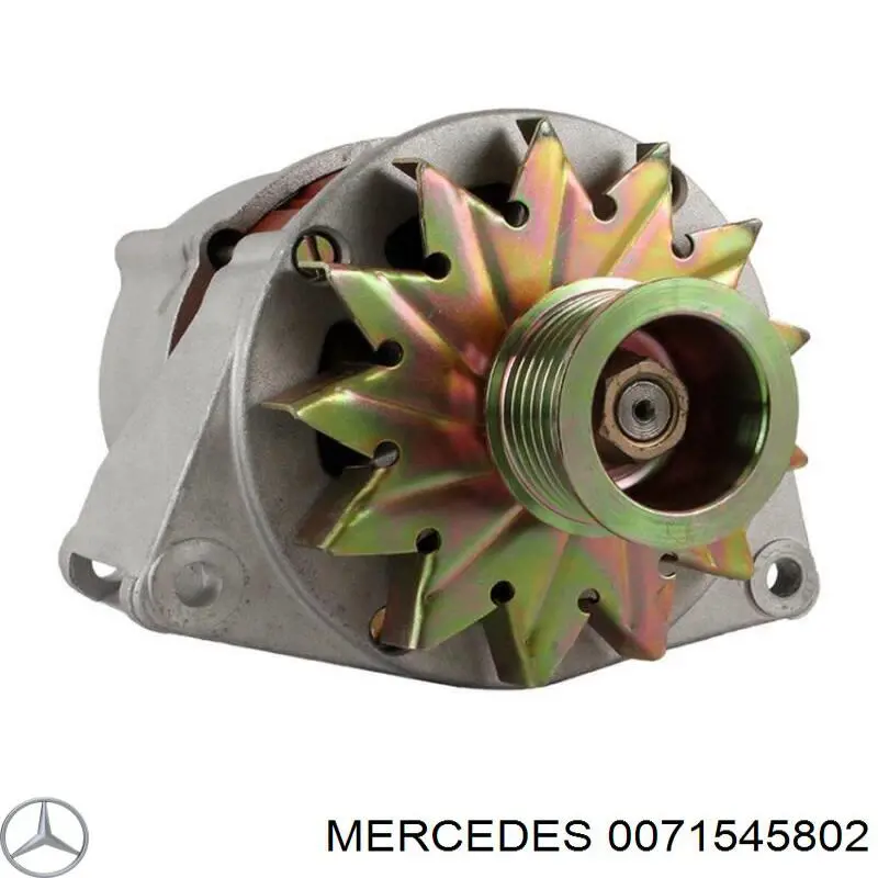 0071545802 Mercedes генератор