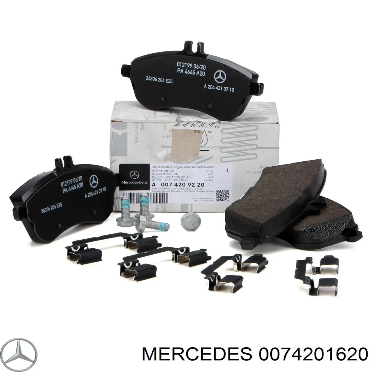 Колодки Mercedes 0074201620 цена, от 35.23 USD