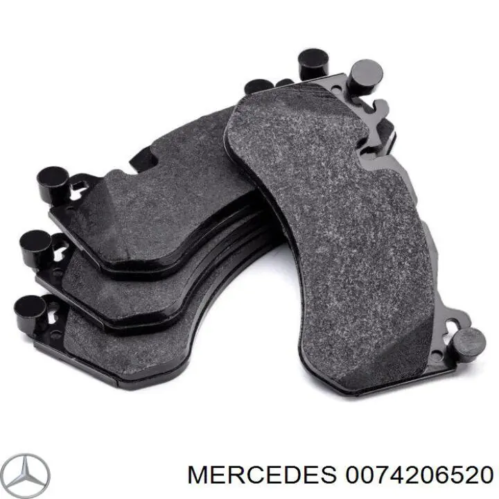 Передние тормозные колодки 0074206520 Mercedes