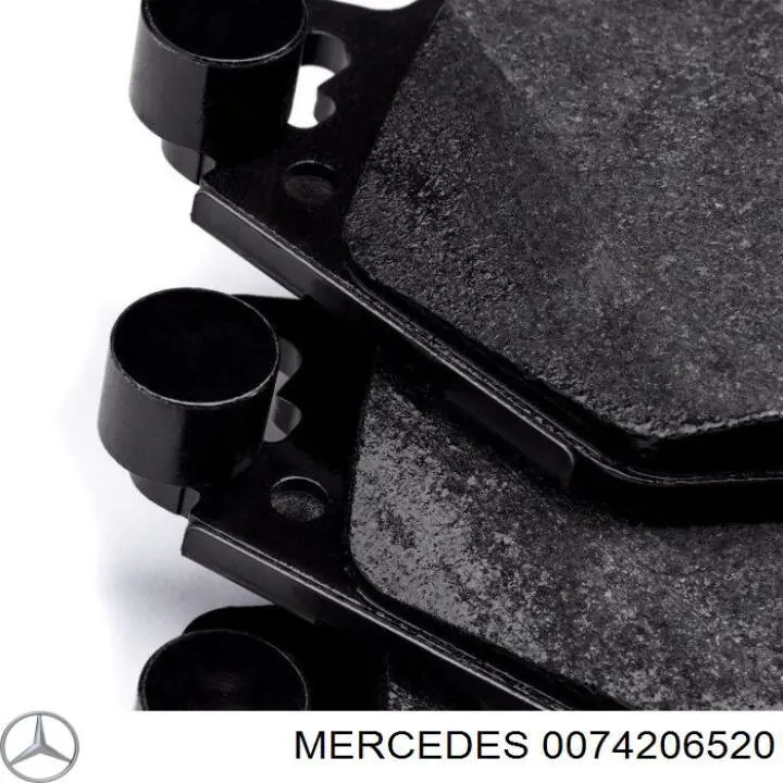 0074206520 Mercedes Колодки передние