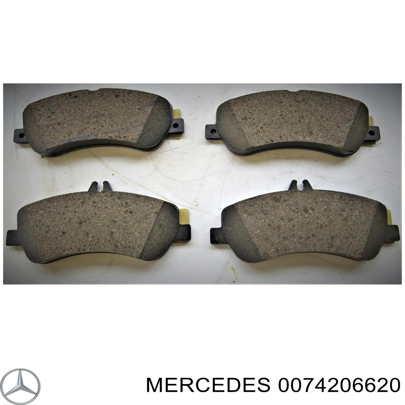 Купить 0074206620 Mercedes Колодки тормозные