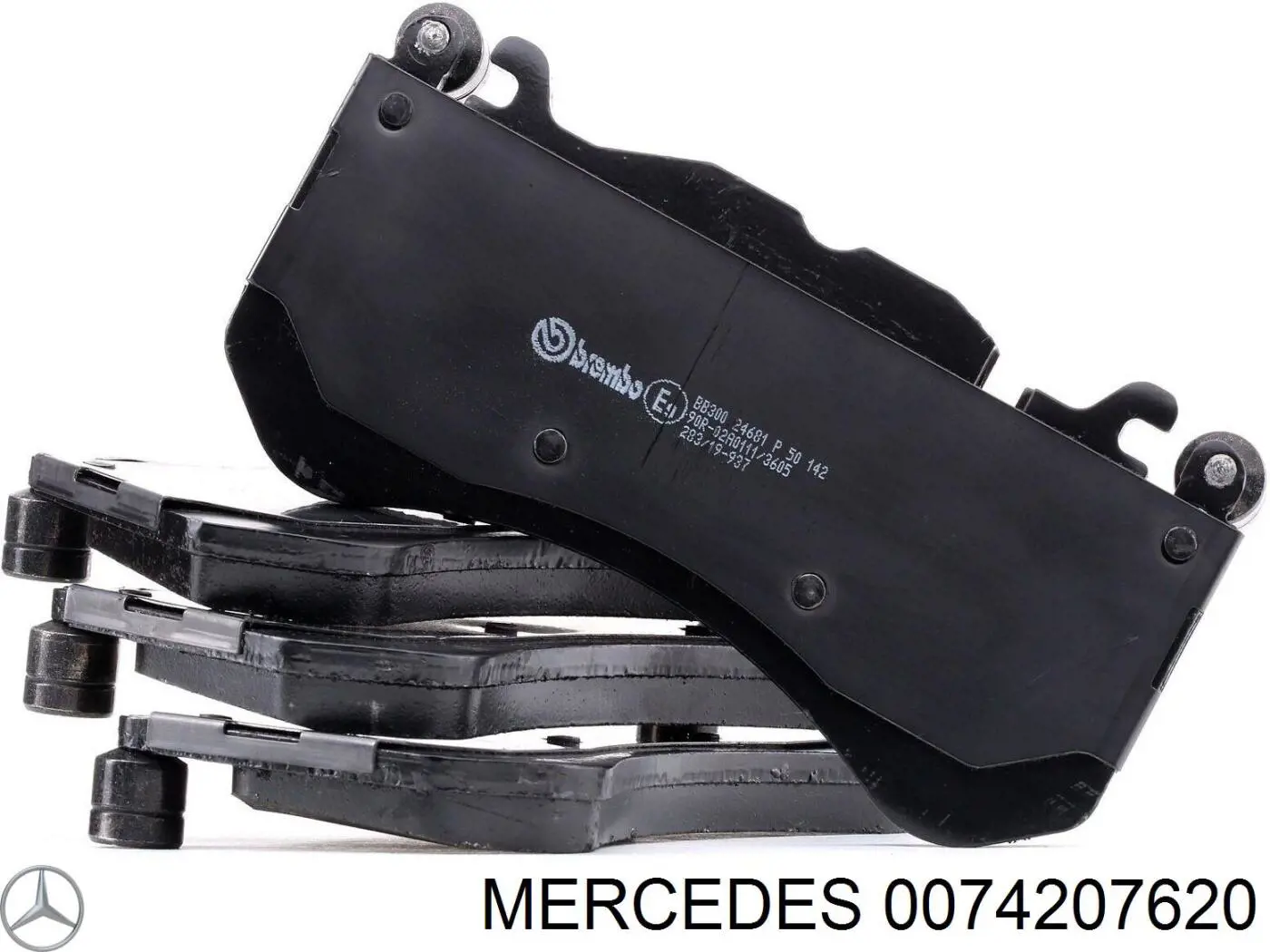 Купить 0074207620 Mercedes Колодки тормозные