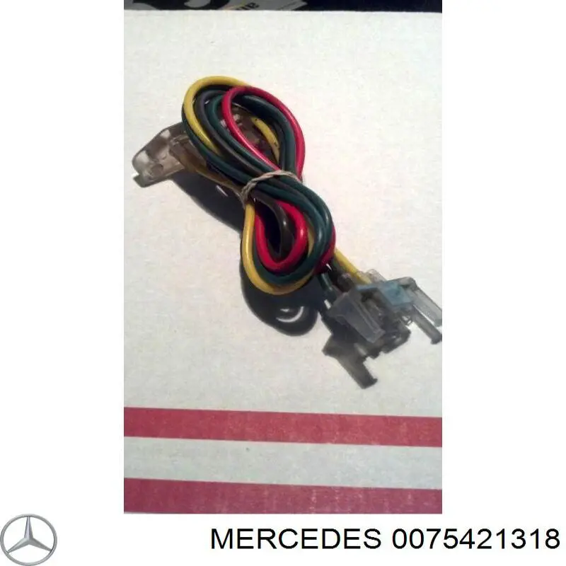 0075421318 Mercedes sensor de temperatura do meio ambiente