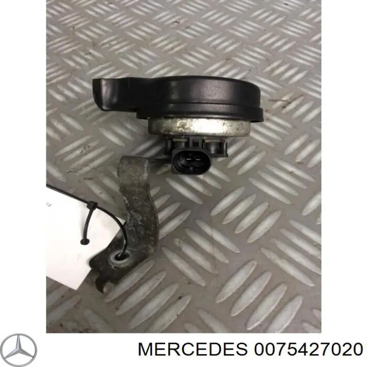 0075427020 Mercedes sinal sonoro (cláxon)