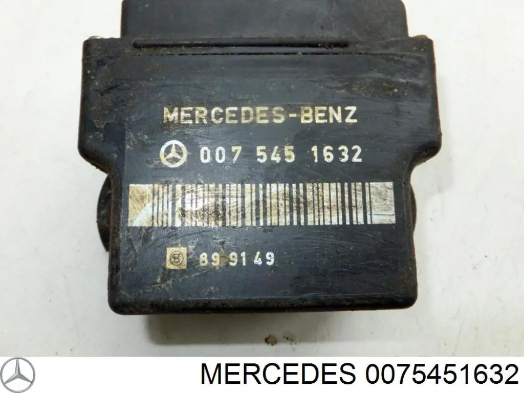 Купить 0075451632 Mercedes Реле свечей накала