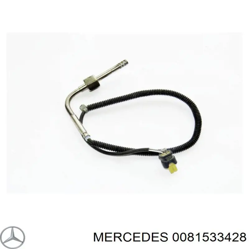 0081533428 Mercedes датчик температуры отработавших газов (ог, после сажевого фильтра)