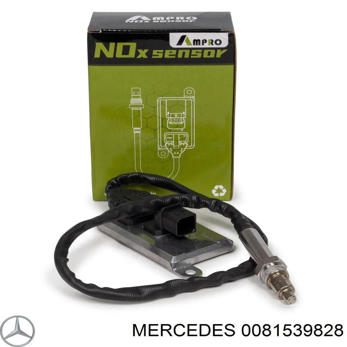 0081539828 Mercedes sensor de óxidos de nitrogênio nox