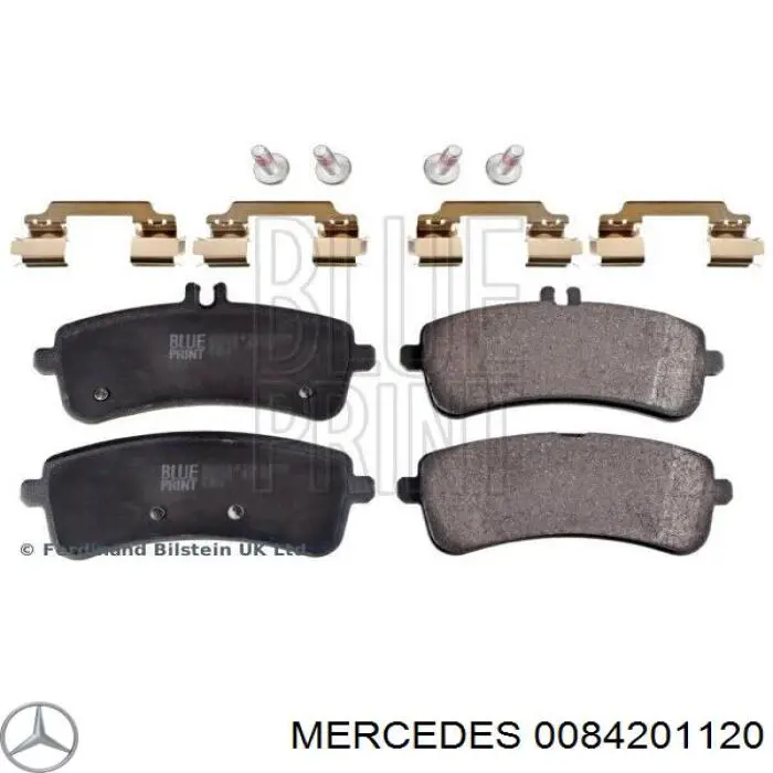 Колодки дисковые  Mercedes 0084201120 цена, от 95.11 USD