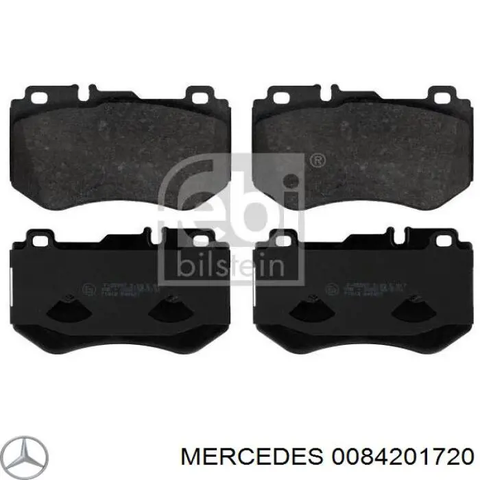 Колодки Mercedes 0084201720 цена, от 49.00 USD