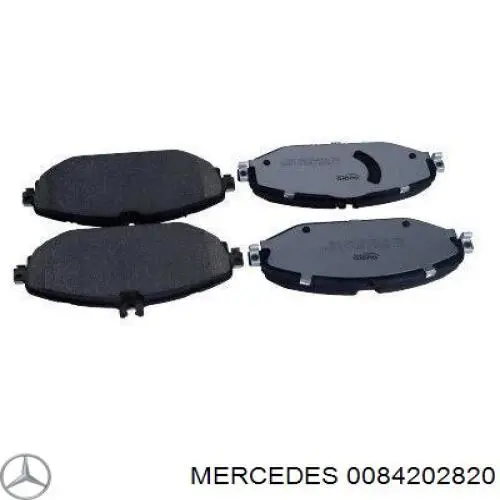 Купить 0084202820 Mercedes Колодки тормозные