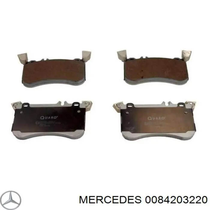 Передние тормозные колодки 0084203220 Mercedes