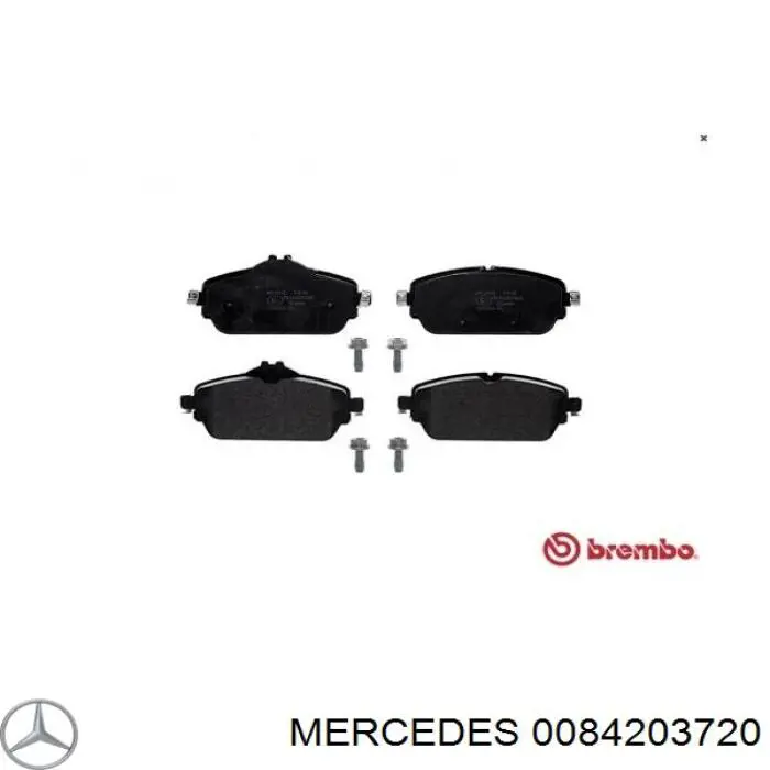 Передние тормозные колодки 0084203720 Mercedes