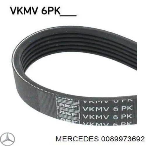 Купить 0089973692 Mercedes Ремень генератора