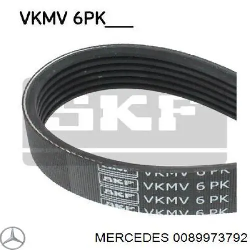 Ремень генератора 0089973792 Mercedes