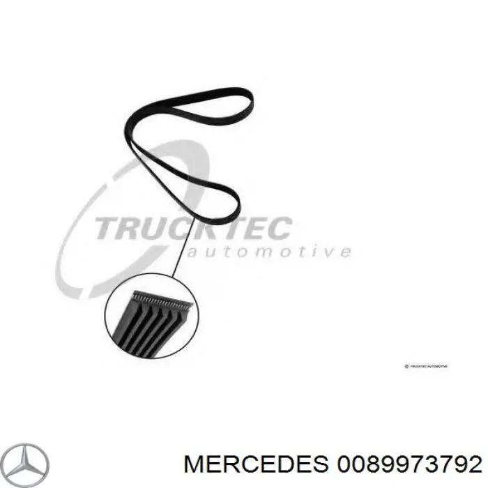 Клиновый ремень Mercedes 0089973792 цена, от 13.05 USD