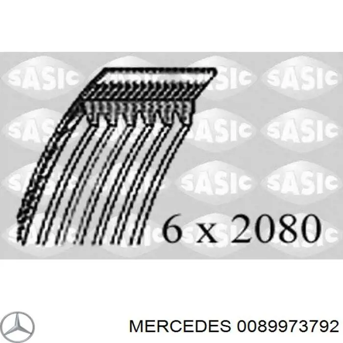 Купить 0089973792 Mercedes Ремень генератора