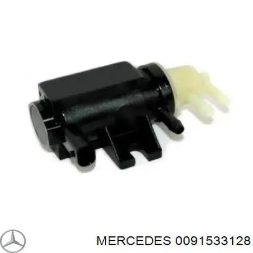 Купить 0091533128 Mercedes Клапан преобразователь давления наддува (соленоид) 