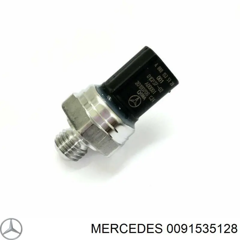0091535128 Mercedes sensor de pressão dos gases de escape
