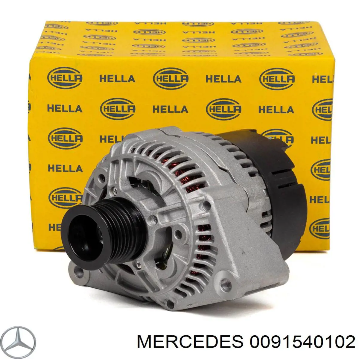 Генератор автомобиля Mercedes 0091540102