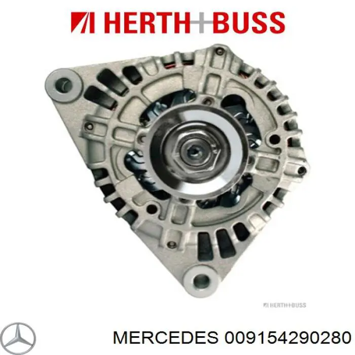 Генератор 009154290280 Mercedes