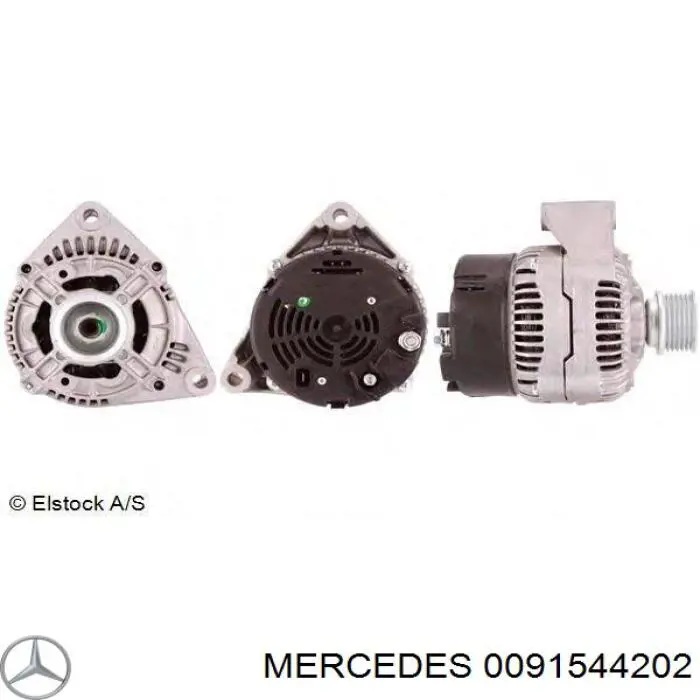 Генератор 0091544202 Mercedes