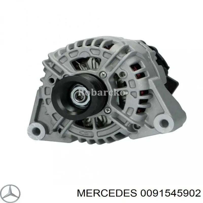 Автомобильный генератор Mercedes 0091545902 цена, от 115.30 USD
