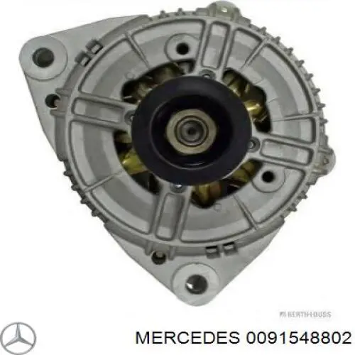 Генератор 0091548802 Mercedes