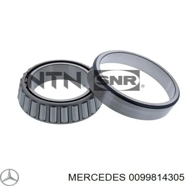 Подшипник задней ступицы 0099814305 Mercedes