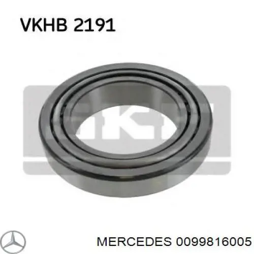 Подшипник ступицы передней внутренний 0099816005 Mercedes